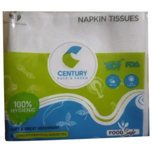 Century Napkin Tissue, Size: 27x30 Cm (80N)
