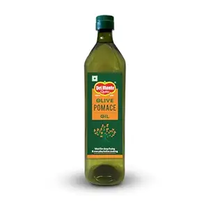 Del Monte Pomace Olive Oil (Imported)| All purpose cooking oil for everyday Indian cooking| 1 L PET Bottle